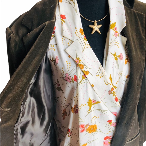 Modcloth 1x short sleeve double button blouse - Picture 6 of 7